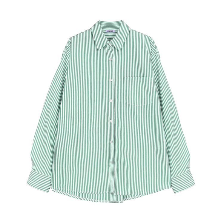 キャンディストライプシャツ[品番：PNYW0004672]｜PUNYUS