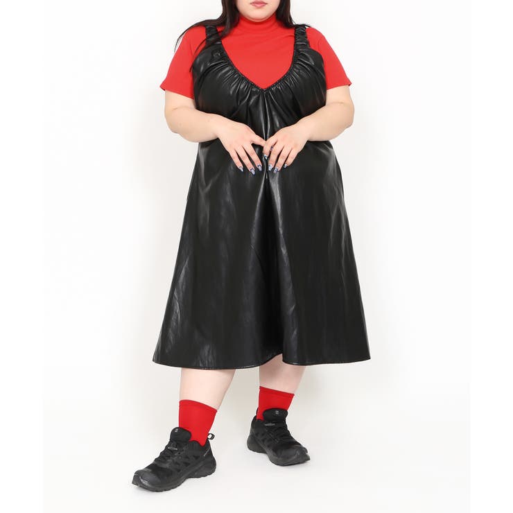 合皮2WAYワンピース | PUNYUS  | 詳細画像12 