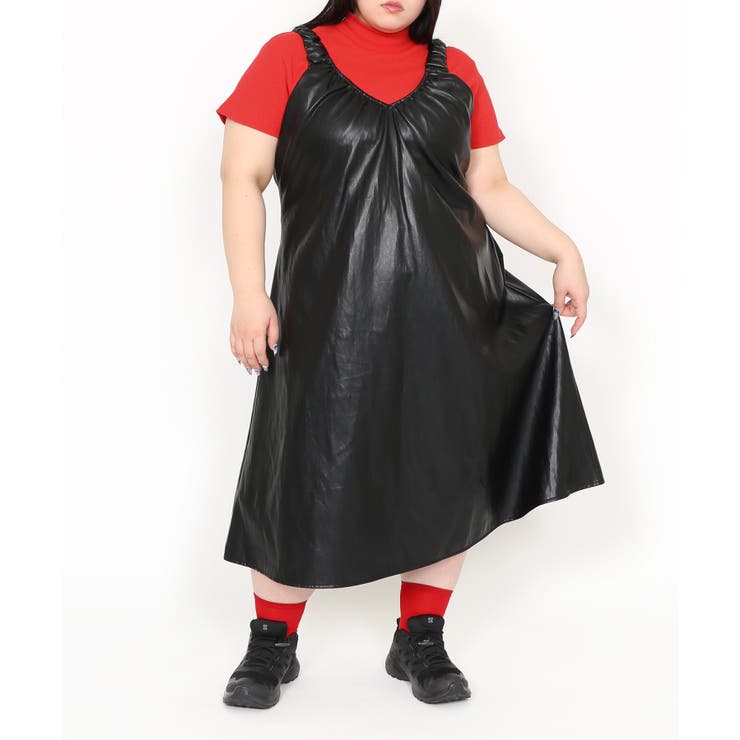 合皮2WAYワンピース | PUNYUS  | 詳細画像9 