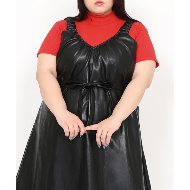 合皮2WAYワンピース | PUNYUS  | 詳細画像8 