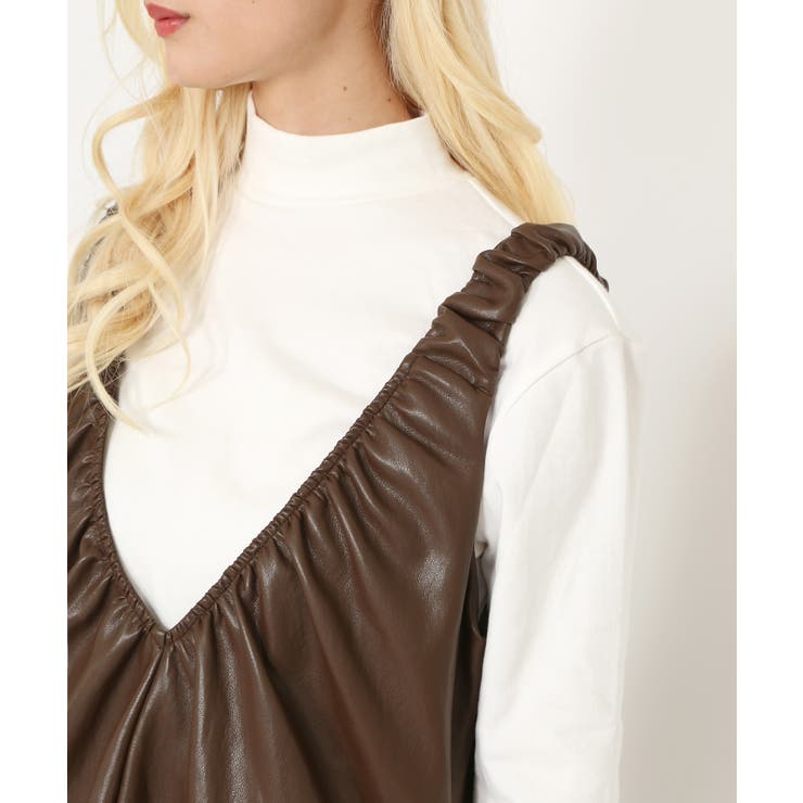 合皮2WAYワンピース | PUNYUS  | 詳細画像6 