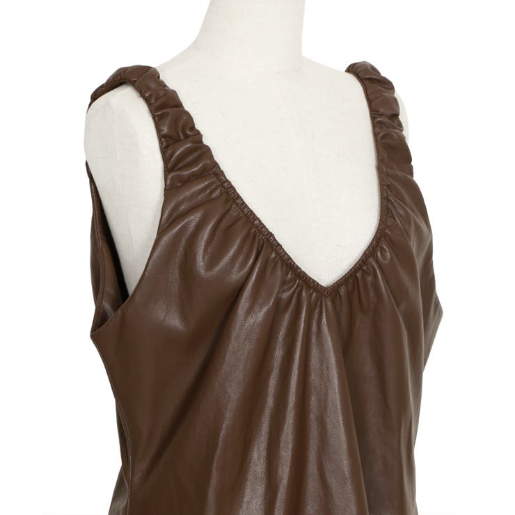 合皮2WAYワンピース | PUNYUS  | 詳細画像17 