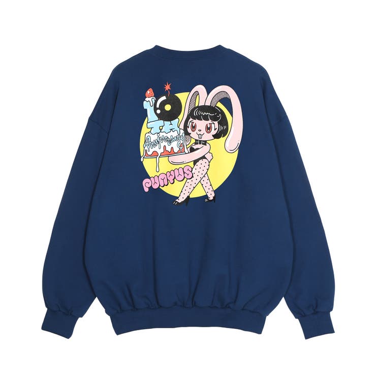 10th rabbitビッグスウェット[品番：PNYW0004699]｜PUNYUS