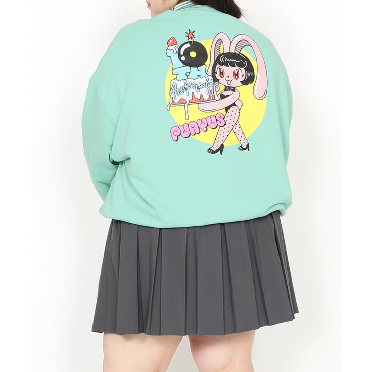 10th rabbitビッグスウェット[品番：PNYW0004699]｜PUNYUS