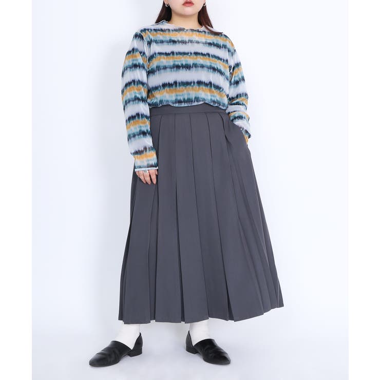 半額満載！スーパーSALE グランドセール！ ボックスプリーツロングスカート[品番：PNYW0004536]｜PUNYUS （プニュズ）のレディースファッション通販｜SHOPLIST（ショップリスト）  スカート