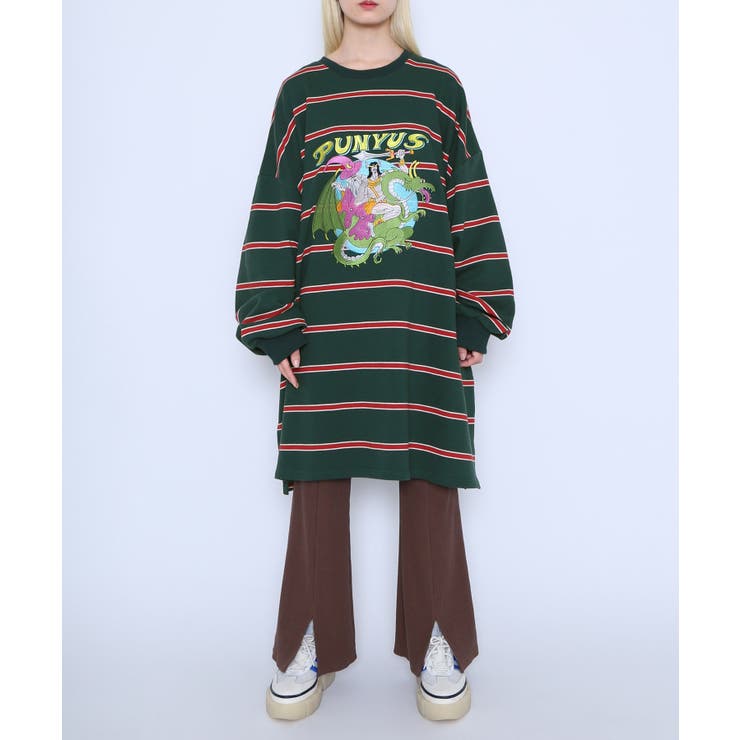 フロントスリットフレアパンツ | PUNYUS  | 詳細画像4 