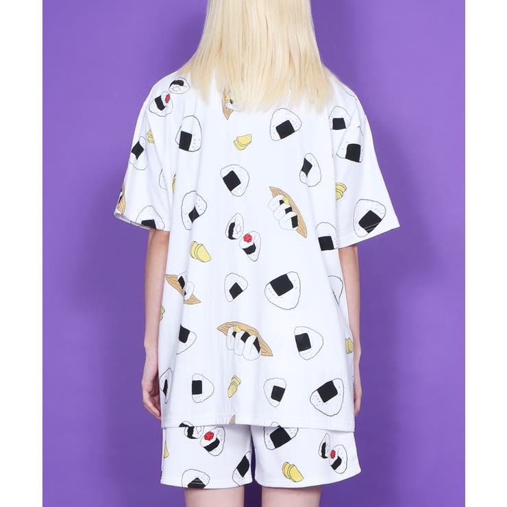 フード総柄Tシャツ | PUNYUS  | 詳細画像2 