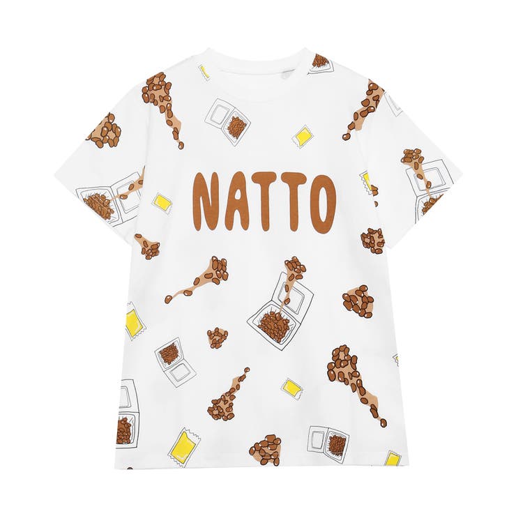 フード総柄Tシャツ（PAN）[品番：PNYW0003841]｜PUNYUS