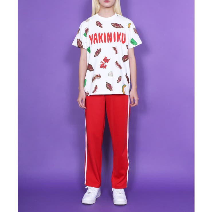 フード総柄Tシャツ[品番：PNYW0004551]｜PUNYUS （プニュズ）の