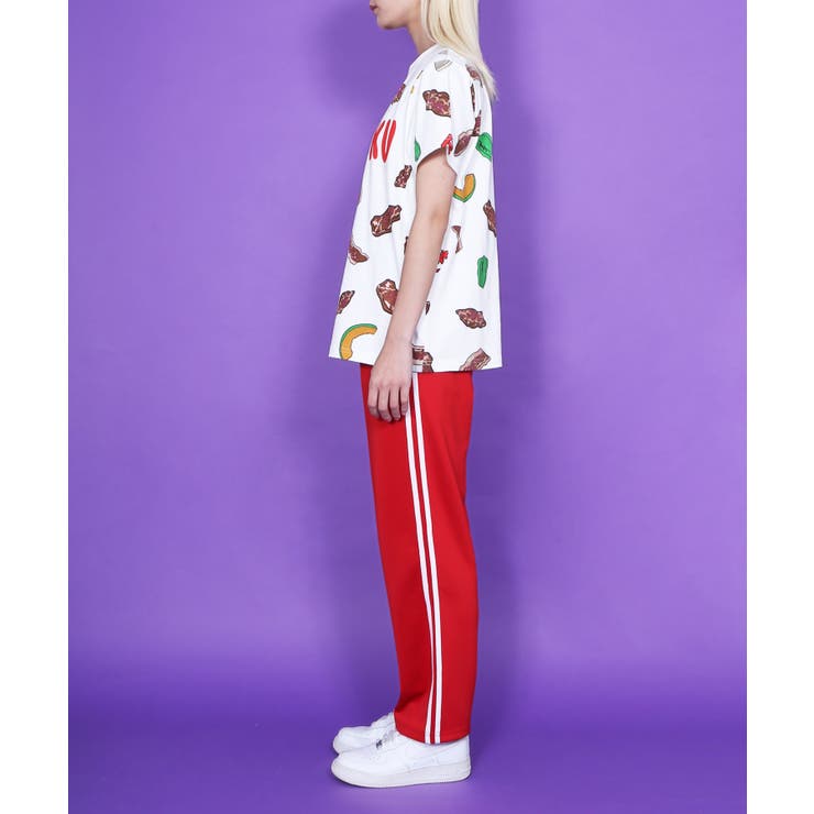 フード総柄Tシャツ[品番：PNYW0004551]｜PUNYUS （プニュズ）の