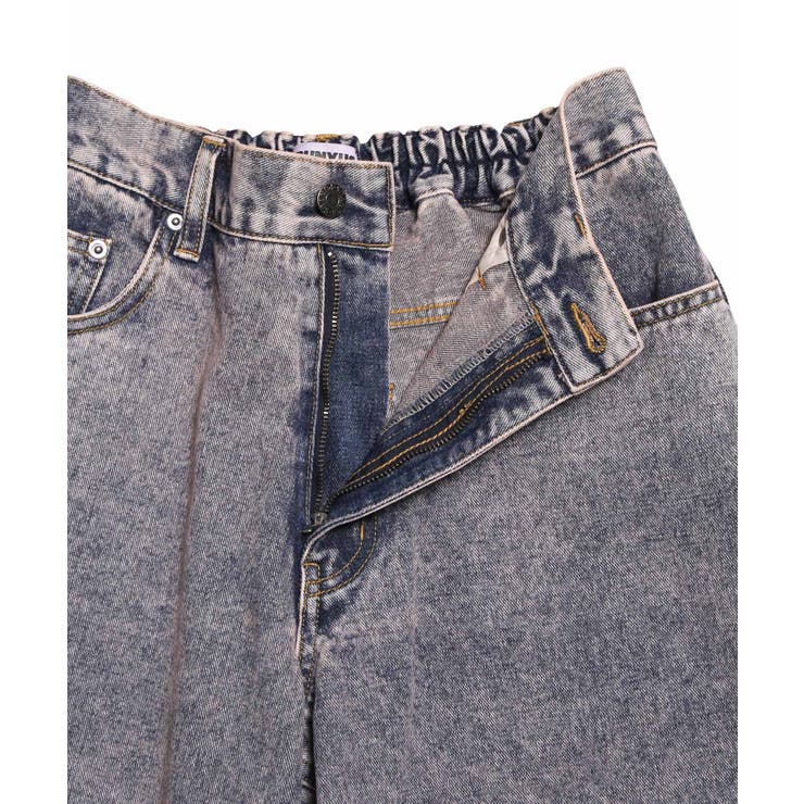 ダメージデニムバギーパンツ[商品：PN23SS-082] - PUNYUS Online