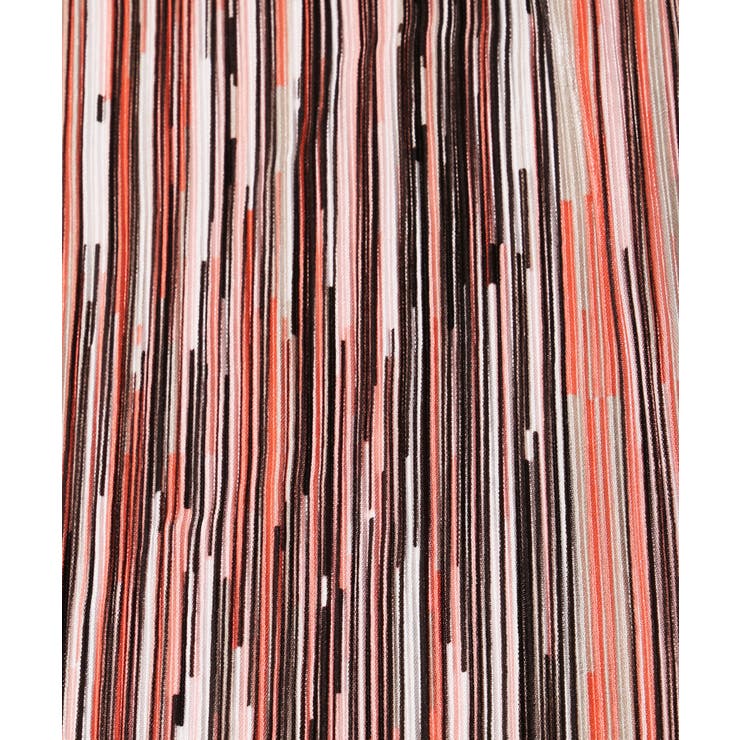 幾何学柄パンツ プリーツプリーズ Samansa Mos2 blue（サマンサモスモスブルー）の「幾何学柄