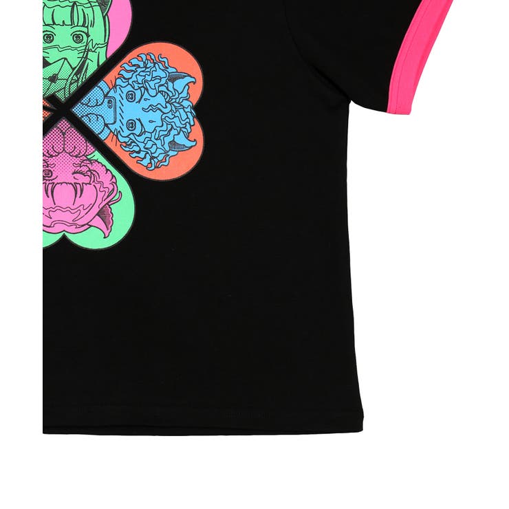 恋愛しようぜ若者ピチリンガーTシャツ | PUNYUS  | 詳細画像12 