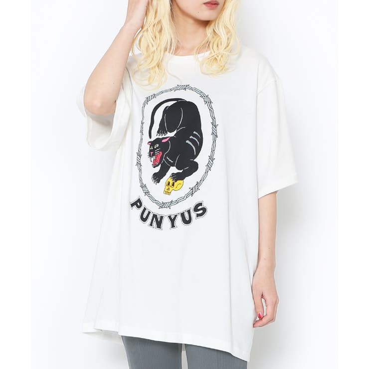 ブラックパンサービッグTシャツ[品番：PNYW0004574]｜PUNYUS