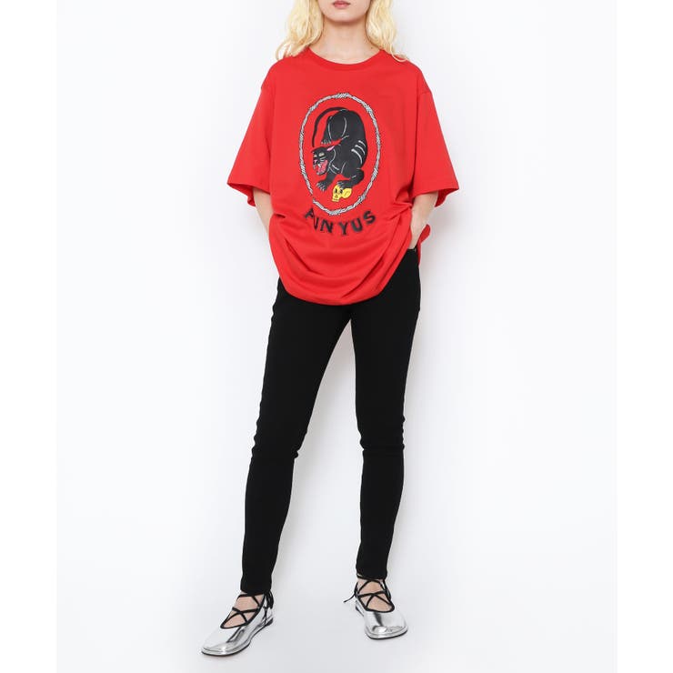 ブラックパンサービッグTシャツ[品番：PNYW0004574]｜PUNYUS