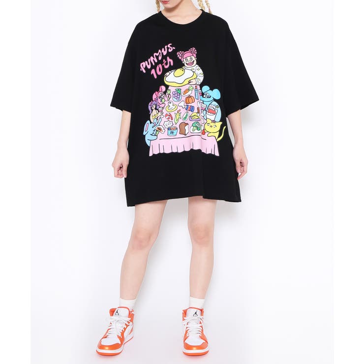 PUNYUS familyビッグTシャツ[品番：PNYW0004572]｜PUNYUS  （プニュズ）のレディースファッション通販｜SHOPLIST（ショップリスト）