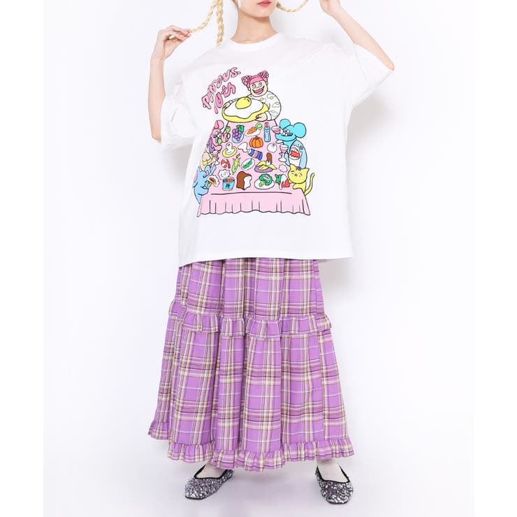 PUNYUS familyビッグTシャツ[品番：PNYW0004572]｜PUNYUS