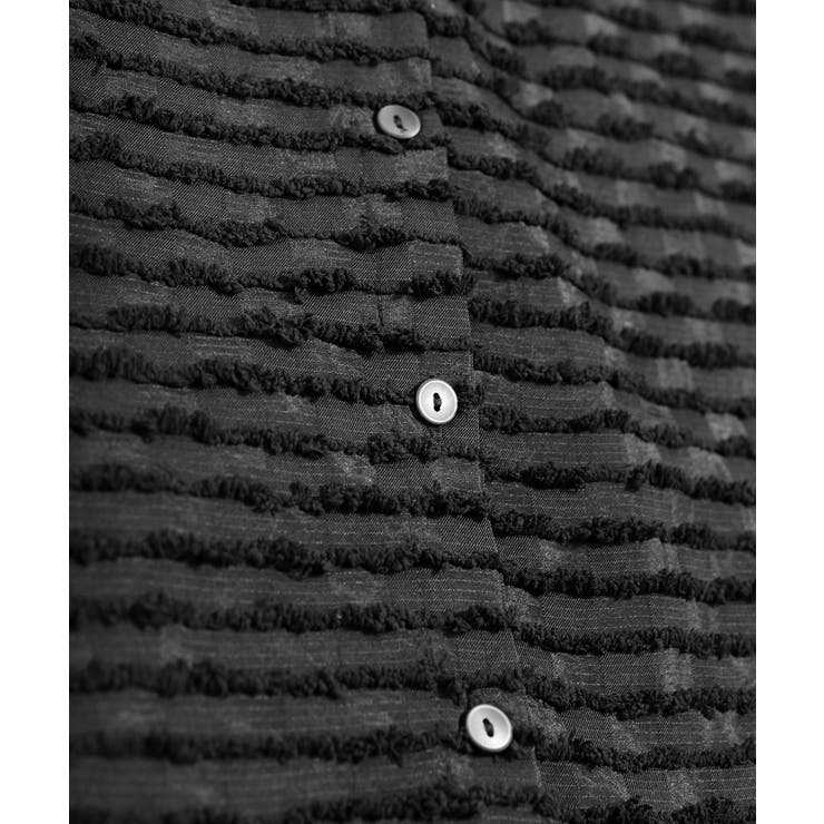 リボン付きシアー半袖ブラウス | PUNYUS  | 詳細画像15 