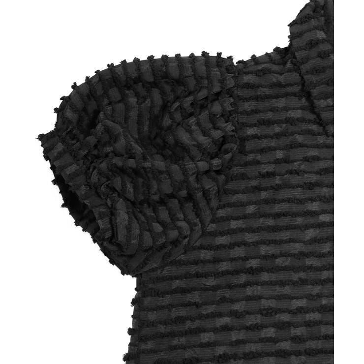 リボン付きシアー半袖ブラウス | PUNYUS  | 詳細画像13 