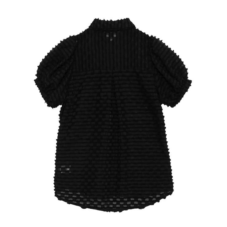 リボン付きシアー半袖ブラウス | PUNYUS  | 詳細画像17 