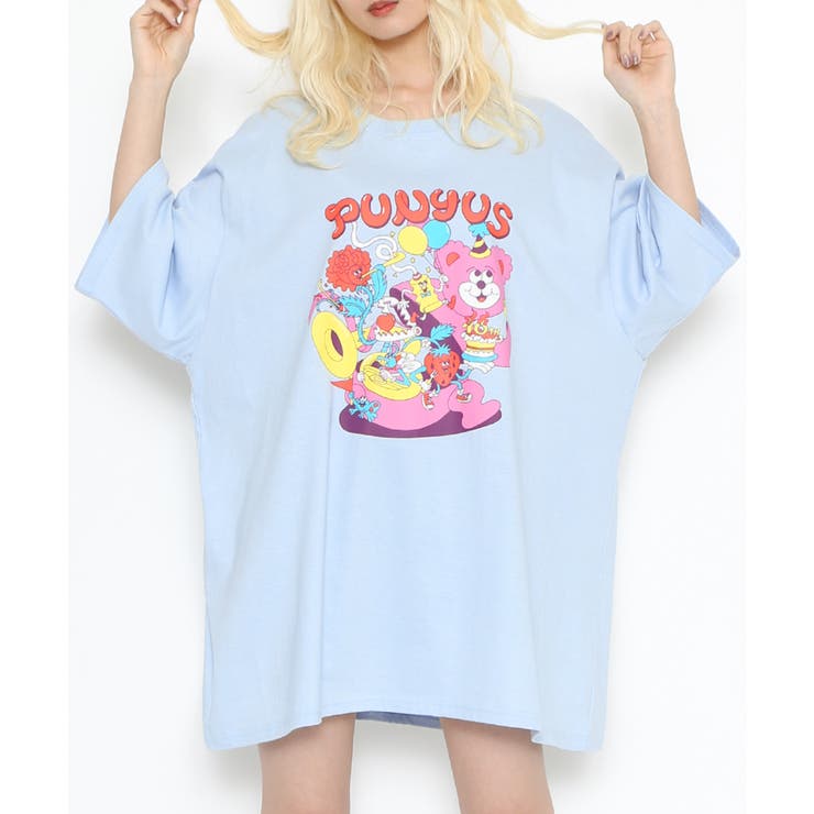 10thフレンズビッグTシャツ[品番：PNYW0004595]｜PUNYUS