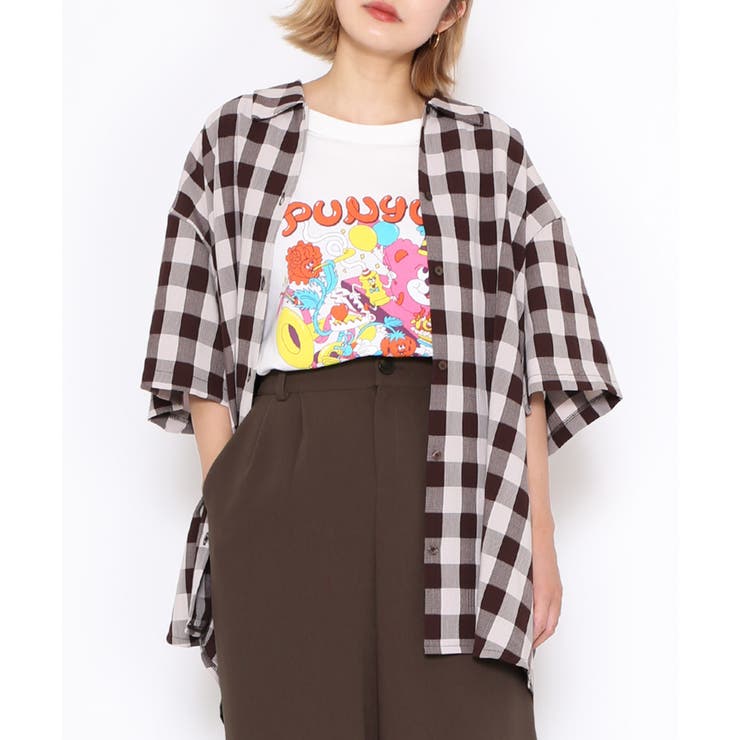 10thフレンズビッグTシャツ[品番：PNYW0004595]｜PUNYUS