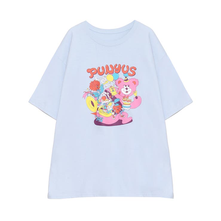 10thフレンズビッグTシャツ[品番：PNYW0004595]｜PUNYUS