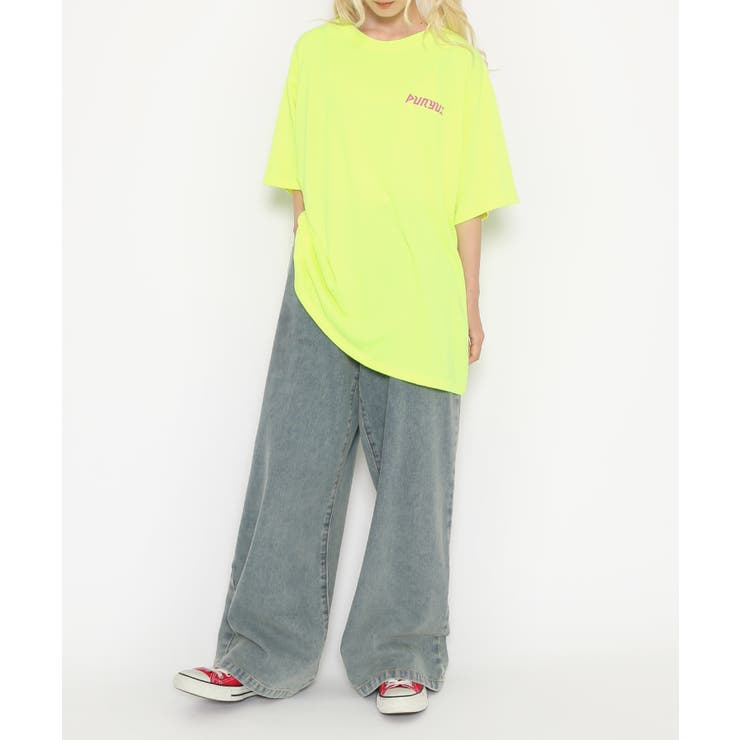デニムバギーパンツ[商品：PN22AW-019] - PUNYUS Online Store