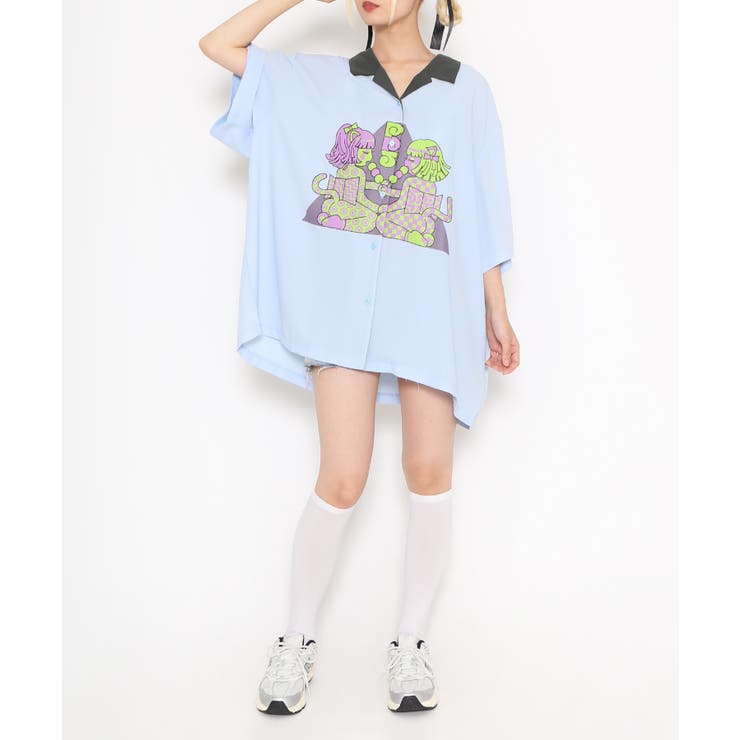 CAT’S girls開襟シャツ | PUNYUS  | 詳細画像8 