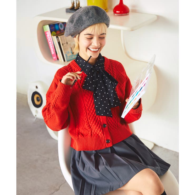 ケーブルニットカーディガン | PUNYUS  | 詳細画像2 