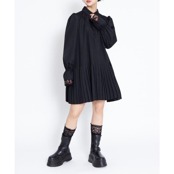 プリーツヘムシャツワンピース | PUNYUS  | 詳細画像6 