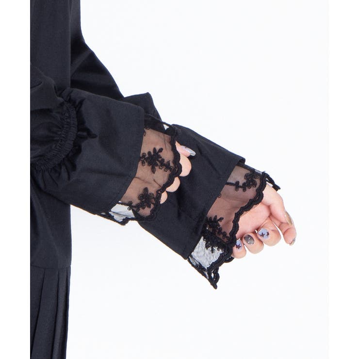 プリーツヘムシャツワンピース | PUNYUS  | 詳細画像8 