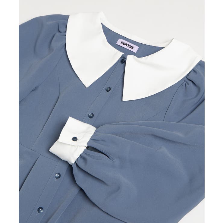 長袖パフスリーブワンピース | PUNYUS  | 詳細画像17 