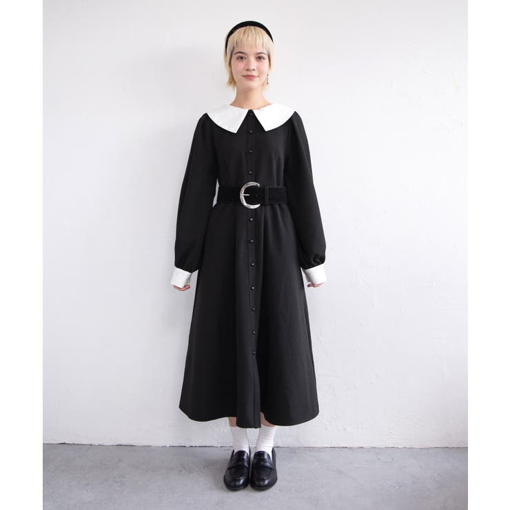 長袖パフスリーブワンピース | PUNYUS  | 詳細画像8 