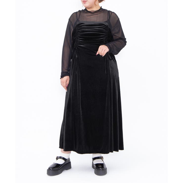 ドロストベロアキャミワンピース | PUNYUS  | 詳細画像8 