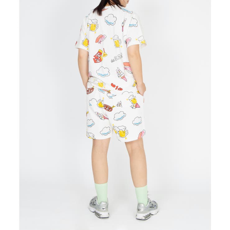 【新サイズ】天国と地獄総柄Tシャツ | PUNYUS  | 詳細画像3 