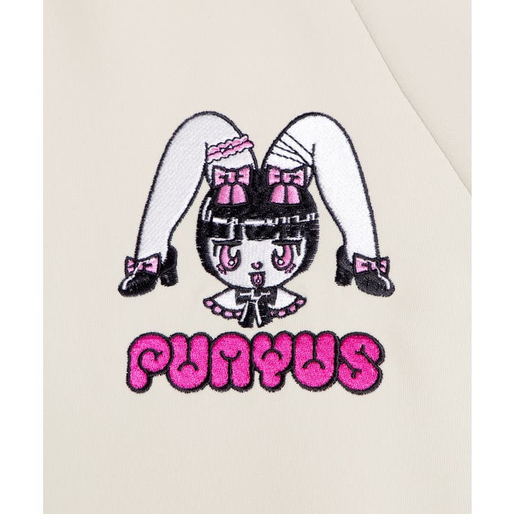 Rabbit girl半袖ジャージワンピース[品番：PNYW0004738]｜PUNYUS