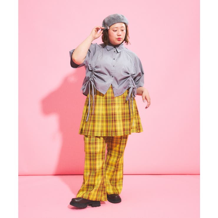 クロップド丈ドロストシャツ | PUNYUS  | 詳細画像9 