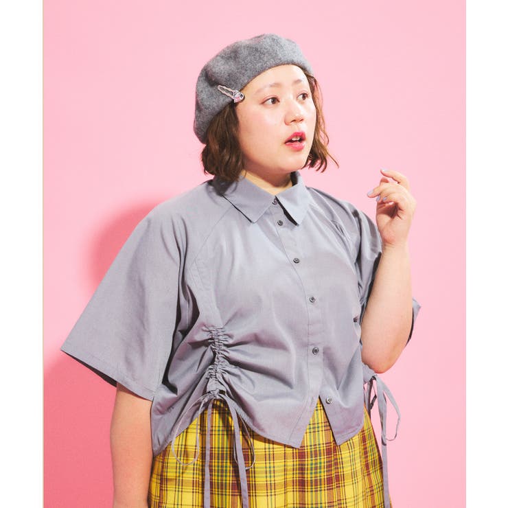 クロップド丈ドロストシャツ | PUNYUS  | 詳細画像7 