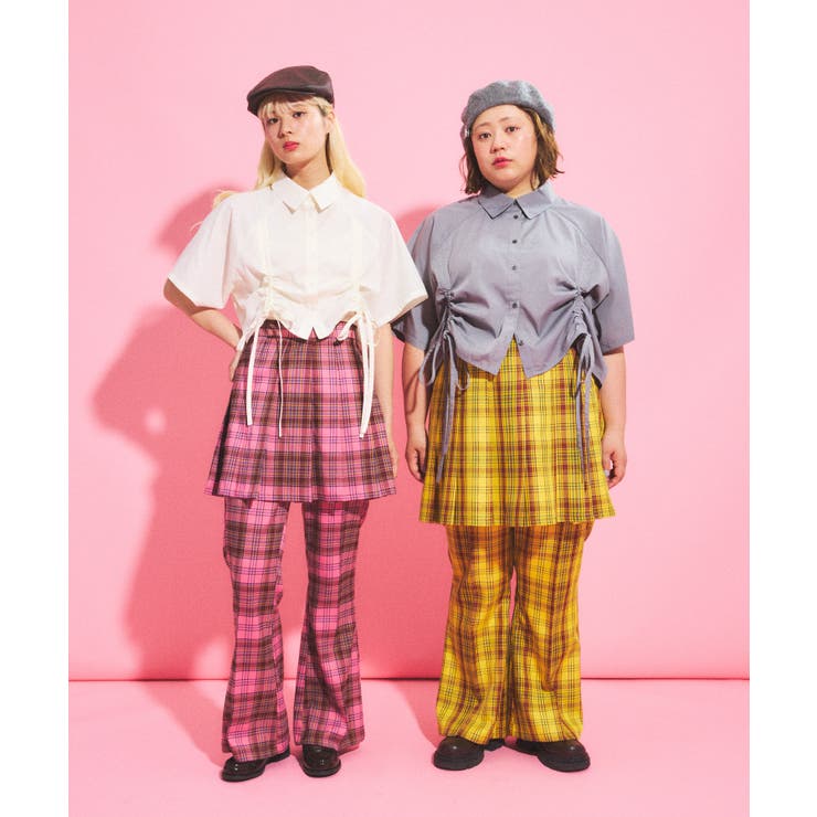 クロップド丈ドロストシャツ | PUNYUS  | 詳細画像2 