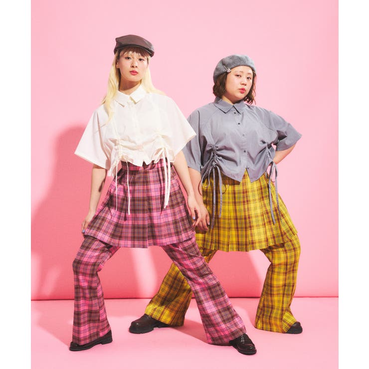 クロップド丈ドロストシャツ | PUNYUS  | 詳細画像3 