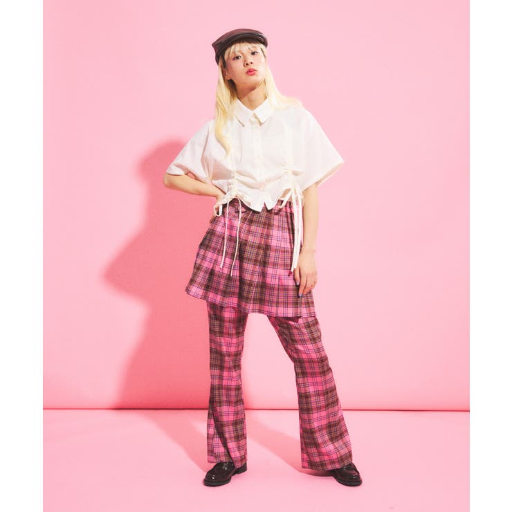 クロップド丈ドロストシャツ | PUNYUS  | 詳細画像5 