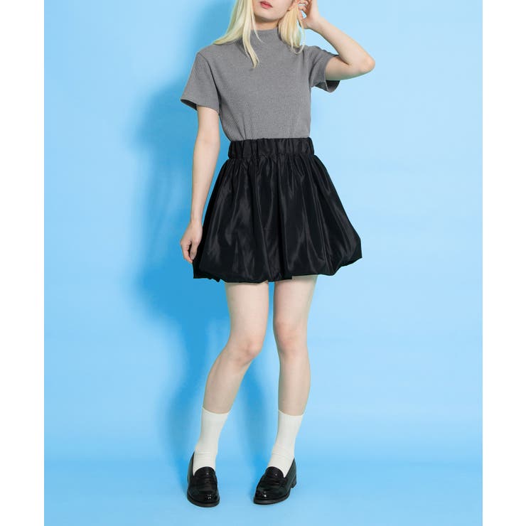 PINUE バルーンポケットミニスカート バルーンポケットミニスカート（BLACK） - PINUE