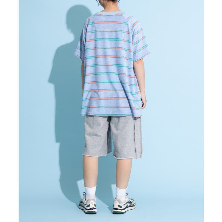 ボーダーパイルビッグＴシャツ | PUNYUS  | 詳細画像8 