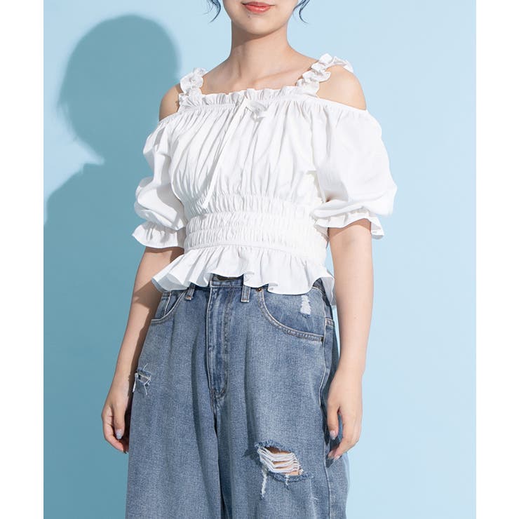 2WAYオフショルダーブラウス | PUNYUS  | 詳細画像1 