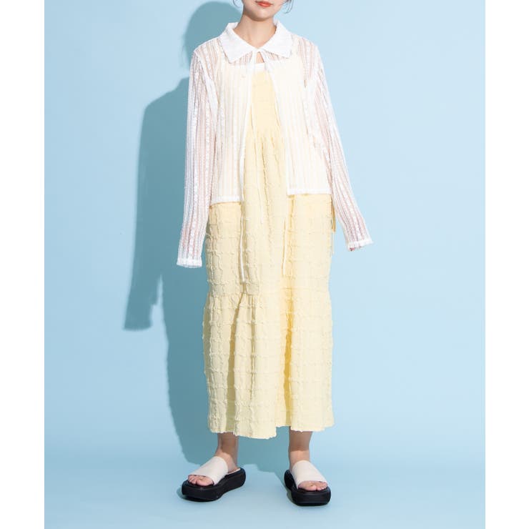 リボンポケットフクレワンピース | PUNYUS  | 詳細画像9 