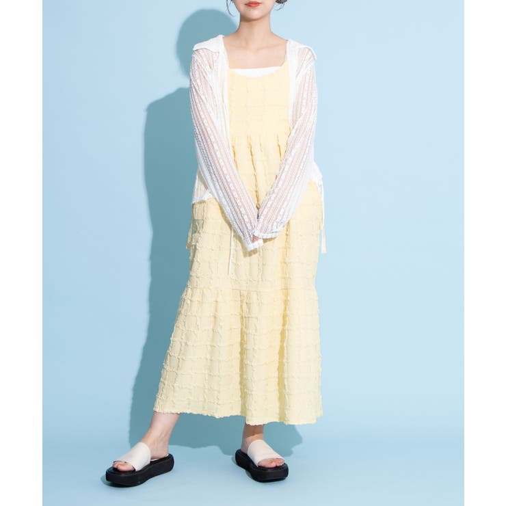 リボンポケットフクレワンピース | PUNYUS  | 詳細画像10 