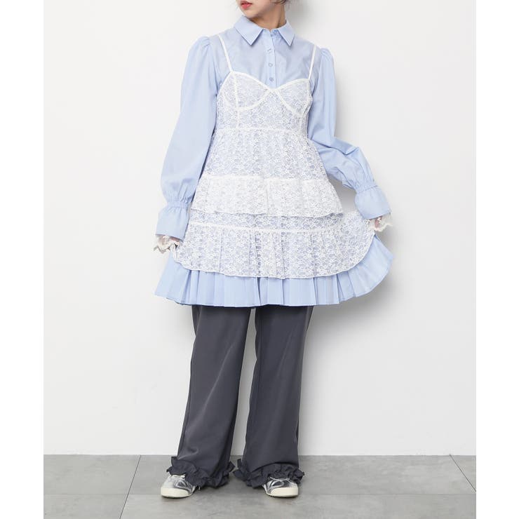 レースミニキャミワンピース | PUNYUS  | 詳細画像8 