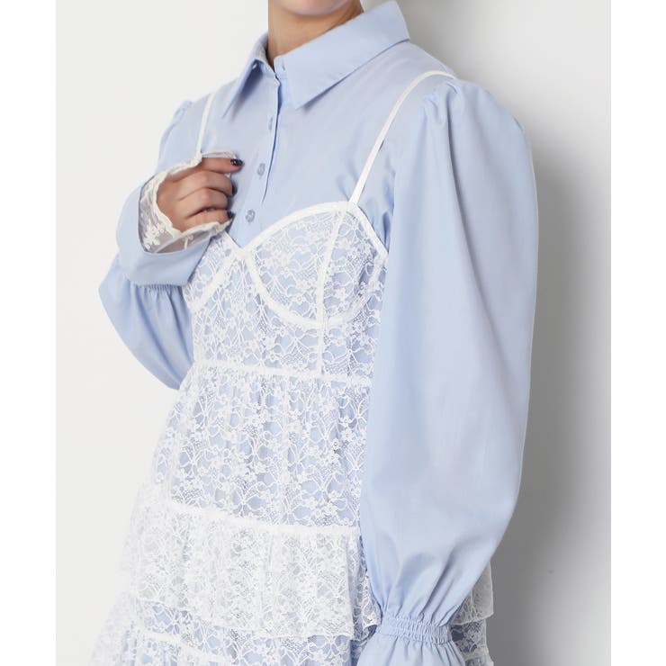 レースミニキャミワンピース | PUNYUS  | 詳細画像5 