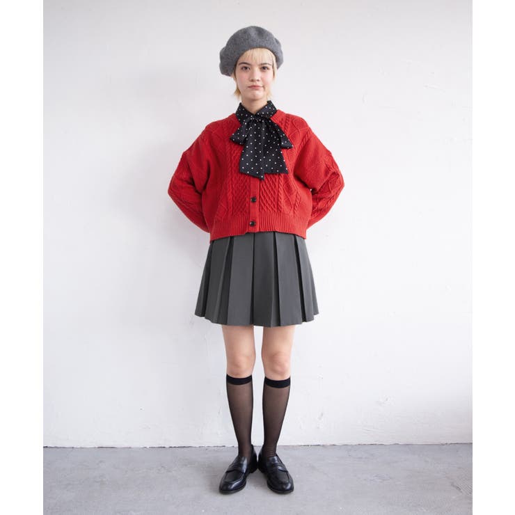 ボックスプリーツミニスカート | PUNYUS  | 詳細画像2 